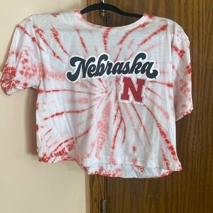 Nebraska size medium crop top